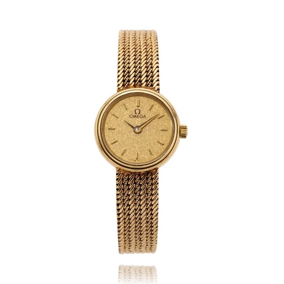 Omega Accessories - 14KT Yellow Gold OMEGA Swiss Made Wrist Watch